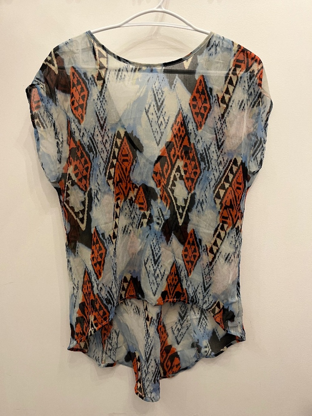 Abstract Print Top